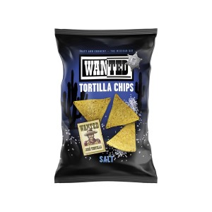 TORTILLA CHIPS WITH SALT 450g WANTED