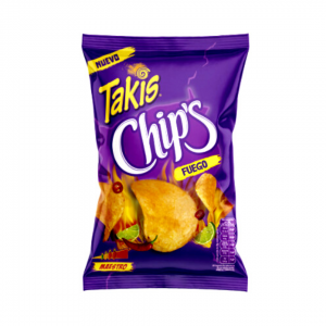 TAKIS POTATO CHIPS "FUEGO" WITH CHILLI & CHEESE 80g