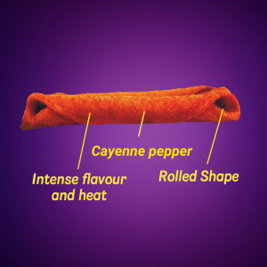 TAKIS XTRA HOT (CORN SNACK FLAVOURED WITH CAYENNE PEPPER & LIME) 90g