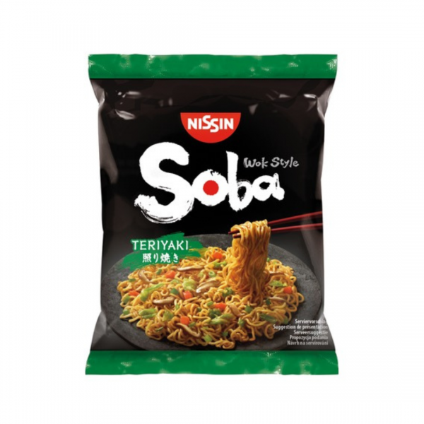 INSTANT YAKISOBA NOODLES TERIYAKI 110g NISSIN