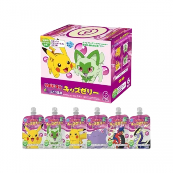 TAISHO POKEMON JELLY DRINK GRAPE FLAVOR 125g TAISO SEIYAKU