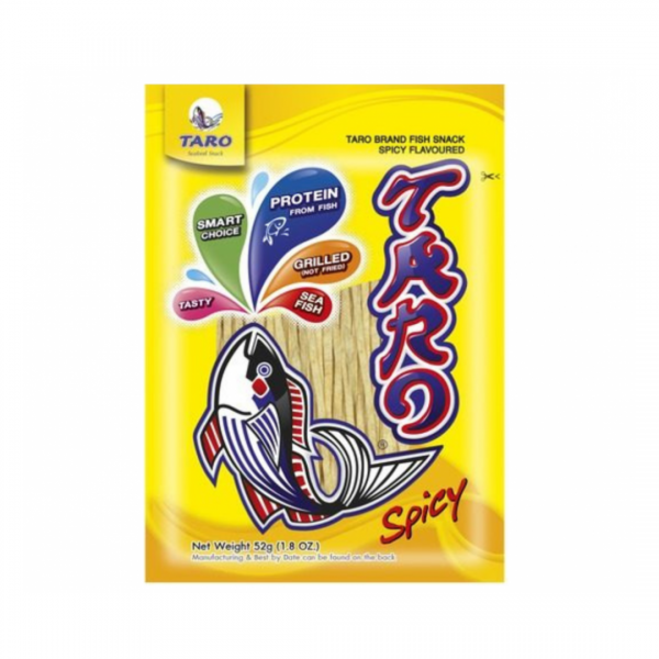 FISH SNACK SPICY 52g TARO