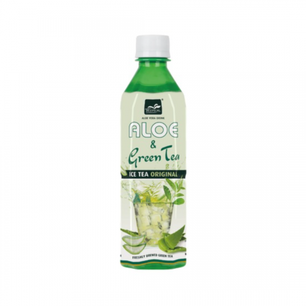 ALOE VERA DRINK WITH GREEN TEA 500ml TROPICAL