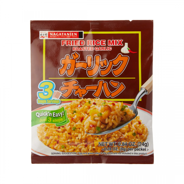 FRIED RICE MIX WITH GARLIC 24g  NAGATANIEN