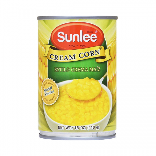 CREAM STYLE CORN 410g SUN LEE