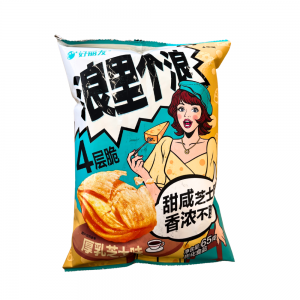 TURTLE CHIPS CHEESE FLAVOUR 65g ORION