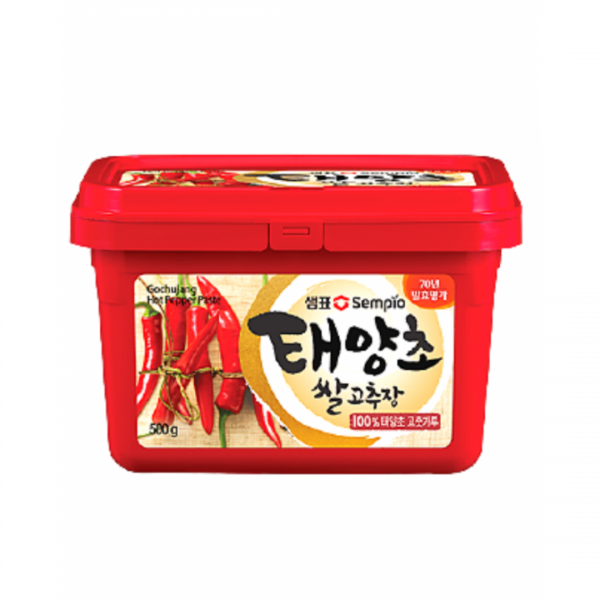 ΠΑΣΤΑ ΦΑΣΟΛΙΟΥ ΣΟΓΙΑΣ ΚΑΥΤΕΡΗ (GOCHUJANG) 500g SEMPIO