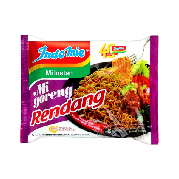 INSTANT NOODLES MI GORENG RENDANG  80g INDOMIE