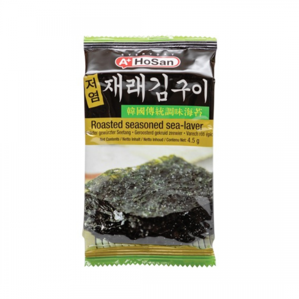 ROASTED SEASONED SEAWEED 4.5g HOSAN