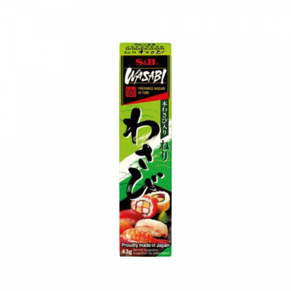 WASABI HORSERADISH PASTE 43g S&B