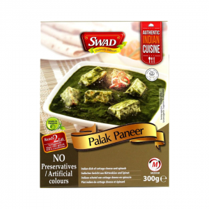 READY TO EAT MEAL PALAK PANEER 300g SWAD