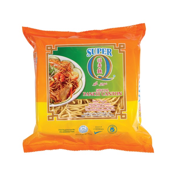 PANCIT CANTON NOODLES 227g SUPER Q