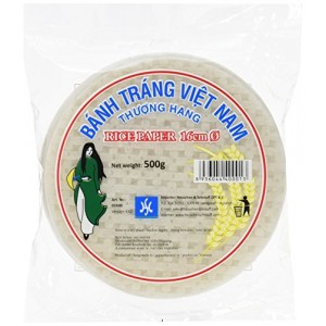 RICE PAPER (WRAPPERS) ROUND (16cm) 500g HS