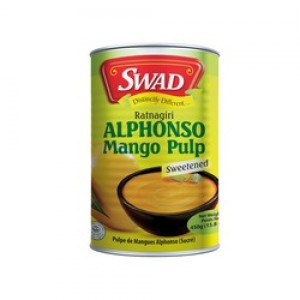 ALPHONSO MANGO PULP SWEETENED 450g SWAD