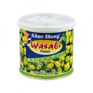 CRISPY WASABI COATED PEANUTS 140g KHAO SHONG