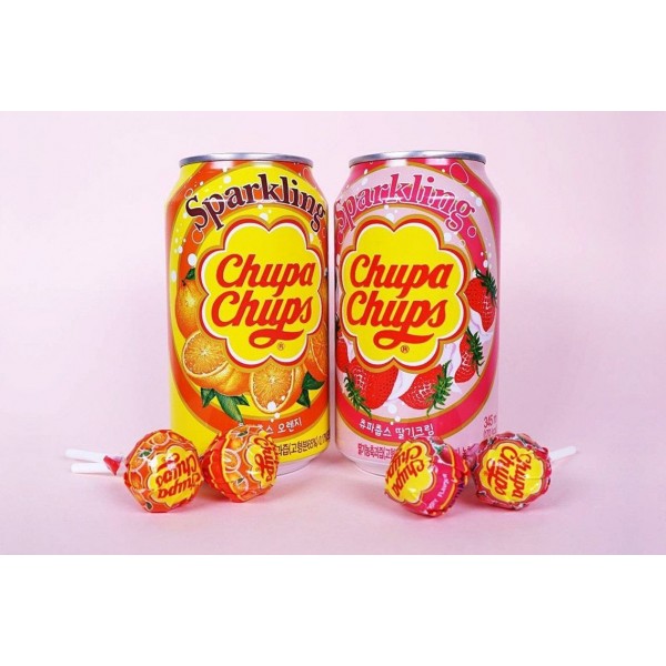 STRAWBERRY CREAM DRINK 345ml CHUPA CHUPS