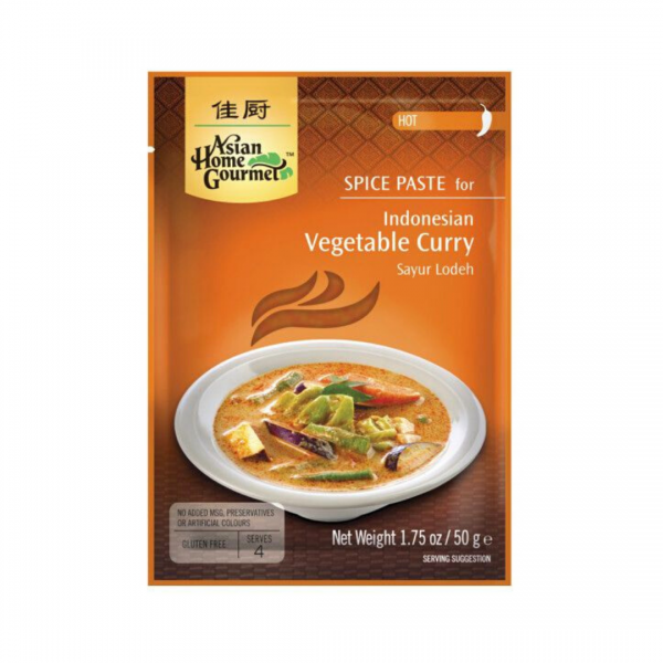 SPICE PASTE FORINDONESIAN VEGETABLE CURRY  50g AHG