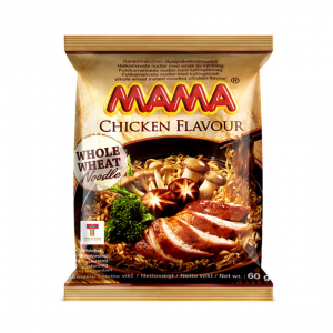 INSTANT NOODLES WHOLE WHEAT CHICKEN FLAVOR 60g MAMA
