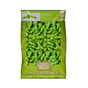 EDAMAME SOYBEANS SALTED 500g GOLDEN TURTLE