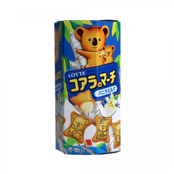 KOALA'S MARCH VANILLA FILLING BISCUITS 37g LOTTE