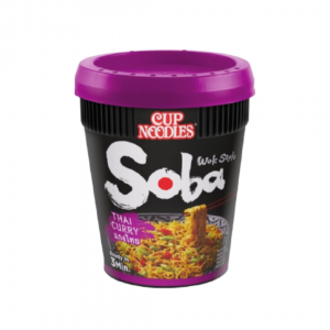 INSTANT NOODLES YAKISOBA THAI CURRY CUP 87g NISSIN