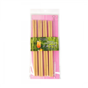 BAMBOO STRAW REUSABLE 10pc NONFOOD