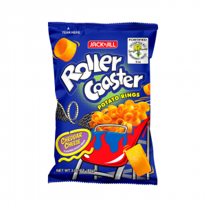 CHIPS ROLLER COASTER CHEESE 85g JACK AND JILL