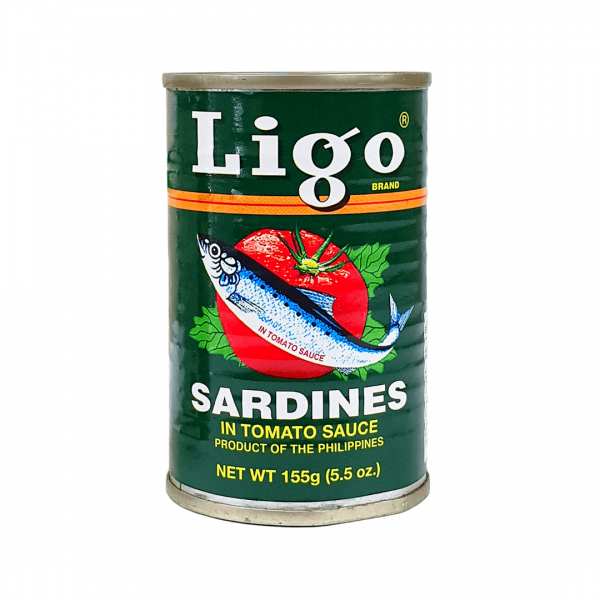 SARDINES IN TOMATO SAUCE 155g LIGO