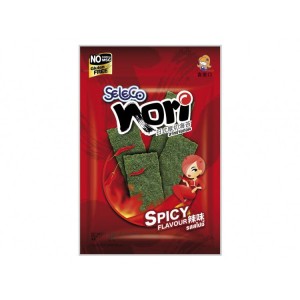SEAWEED SNACK CRISPY AND SPICY 36g SELECO