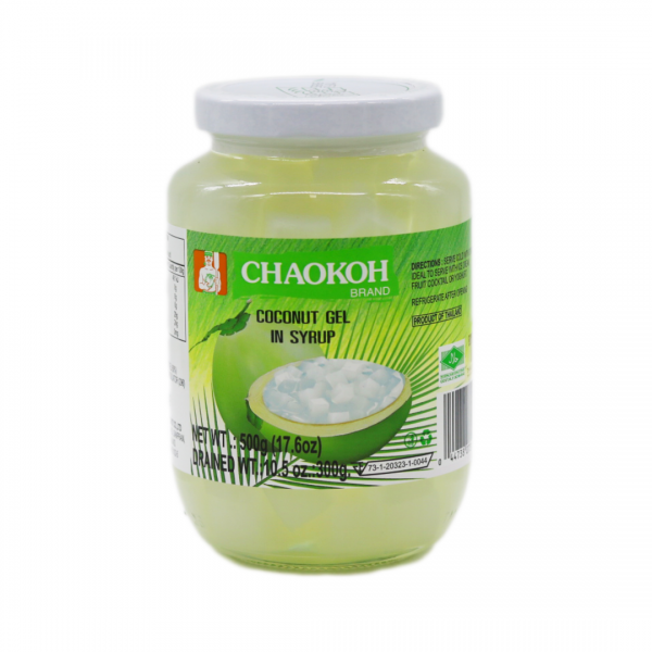 COCONUT GEL IN SYRUP 500g CHAOKOH
