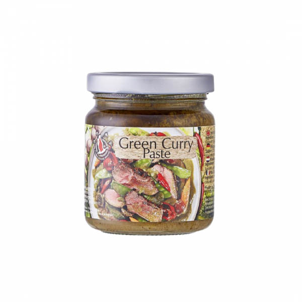 GREEN CURRY PASTE 195g FLYING GOOSE