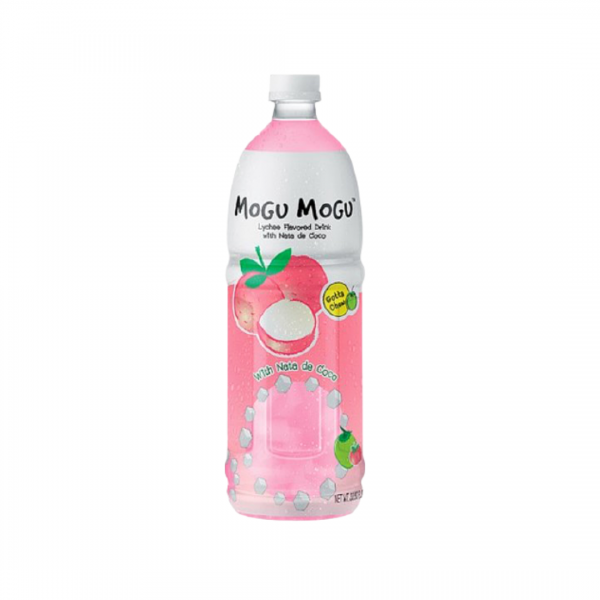 LYCHEE DRINK WITH NATA DE COCO 1000ml MOGU MOGU