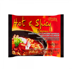 INSTANT NOODLES HOT & SPICY JUMBO PACK 90g MAMA 