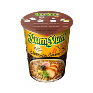 INSTANT NOODLES JAPANESE CHICKEN SHOYU (CUP) 70g YUM YUM