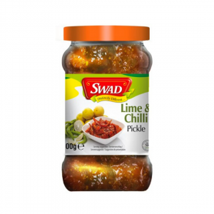 LIME AND CHILLI PICKLES 300G SWAD