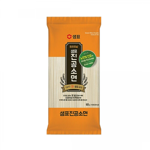 WHEAT NOODLES SOMYEON (CHEWY & THIN) 900g SEMPIO