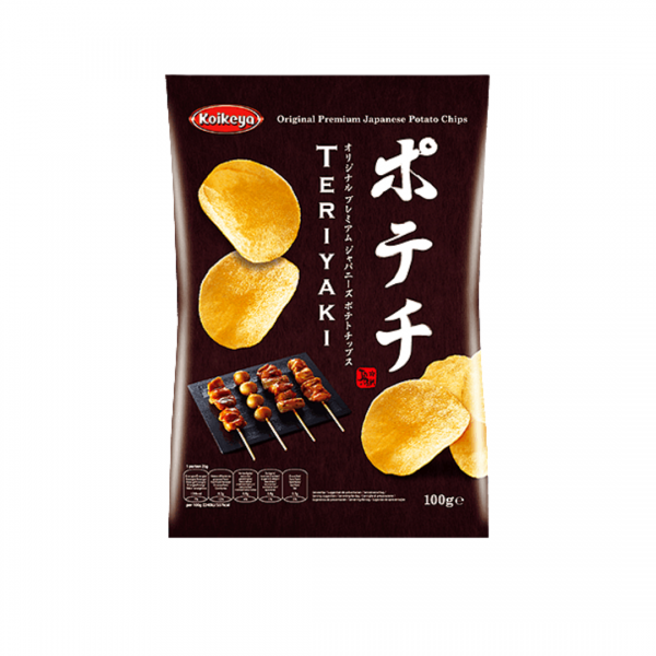 TERIYAKI POTATO CHIPS 100g KOIKEYA