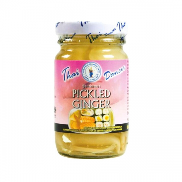 PICKLED GINGER SLICES IN VINEGAR 100g THAI DANCER