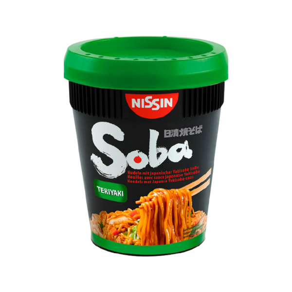 INSTANT YAKISOBA TERIYAKI NOODLES (CUP) 90g NISSIN