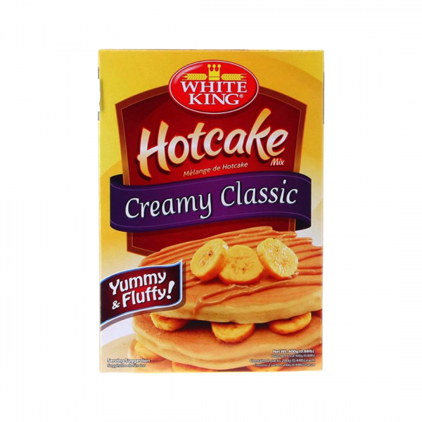 FLOUR HOT CAKE & WAFFLE MIX 400g WHITE KING