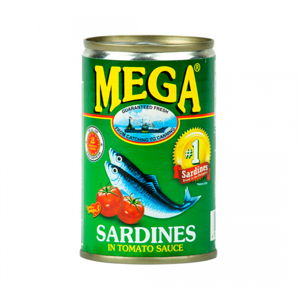 SARDINES IN TOMATO SAUCE 155g MEGA