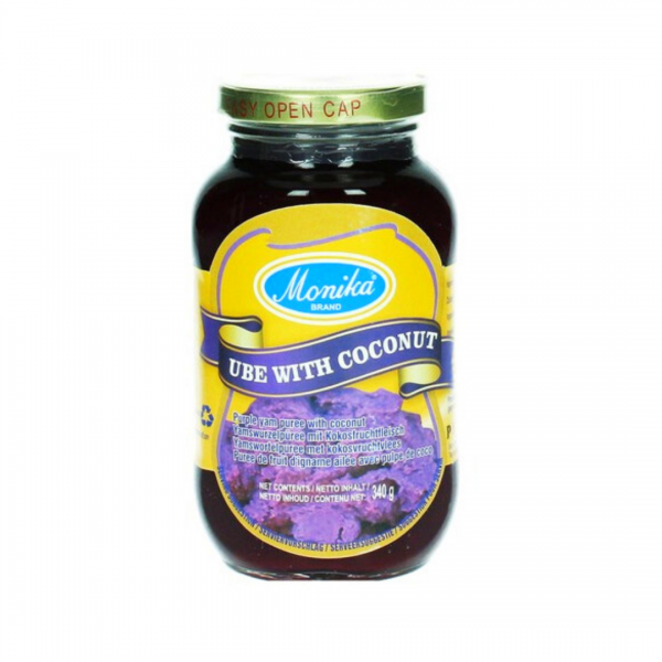 PURPLE YAM JAM WITH COCONUT 340g MONIKA