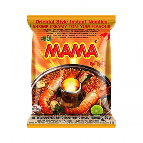 INSTANT NOODLES CREAMY SHRIMP TOM YUM 55g MAMA