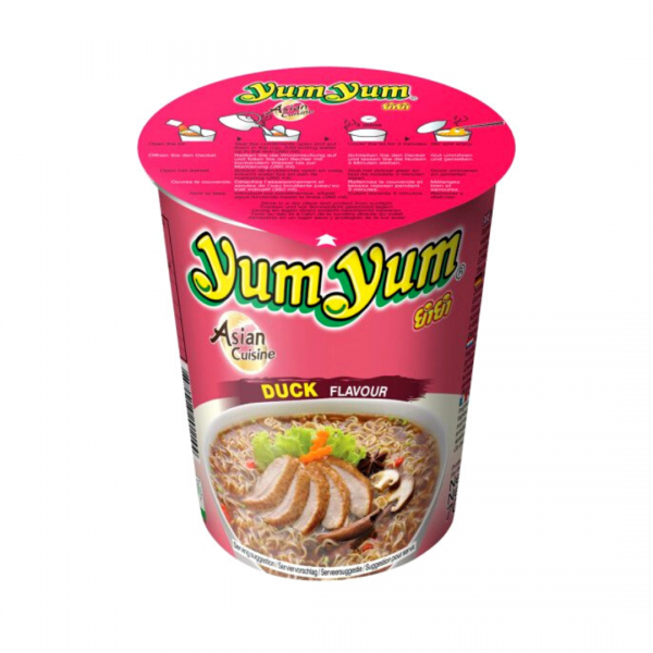 INSTANT NOODLES DUCK FLAVOR (CUP) 70g YUM YUM