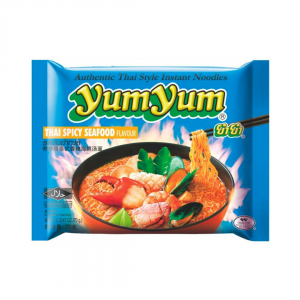 INSTANT NOODLES SPICY SEAFOOD 70g  YUM YUM