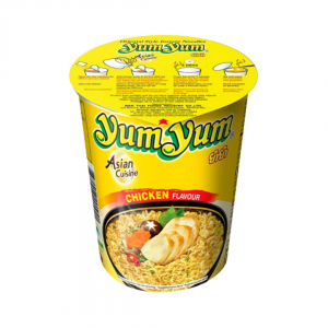 INSTANT CUP NOODLE SOUP CHICKEN 70g YUM YUM