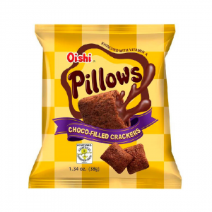PILLOW CHOCO CRACKERS 38g OISHI