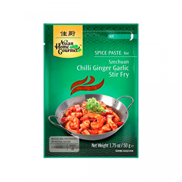 SZECHUAN CHILLI-GINGER-GARLIC STIR-FRY 50g AHG