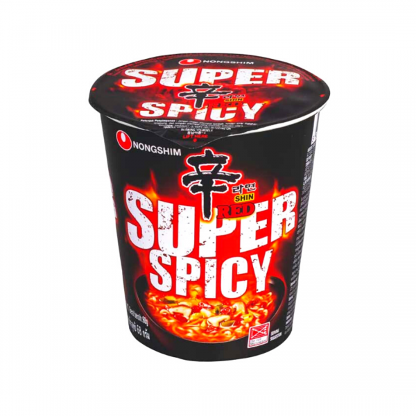 INSTANT RAMEN NOYDLE BOWL SUPER SPICY 68g NONGSHIM