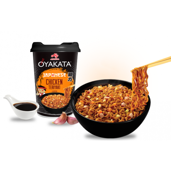 INSTANT NOODLES JAPANESE CHICKEN TERIYAKI 96g OYAKATA